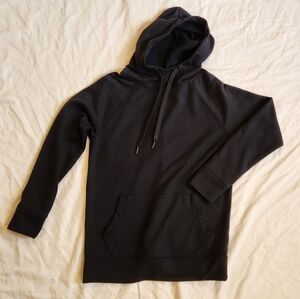 Athleta black sweatshirt hoodie xxs kangaroo pocket‎